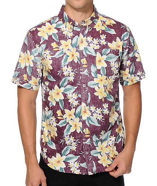 huf hawaiian shirt