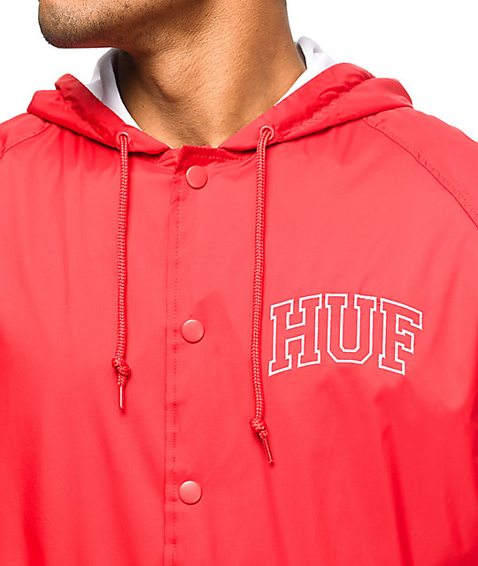 huf cord block overshirt
