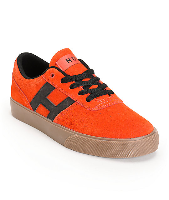 huf suede shoes