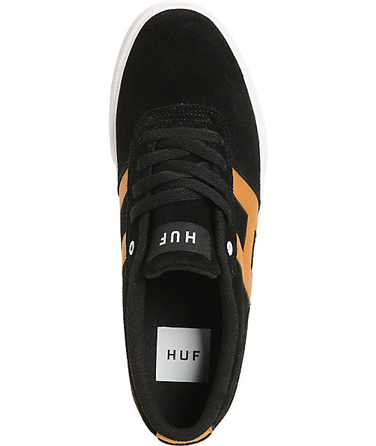 huf suede shoes