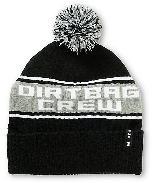 HUF Dirtbag Crew Pom Beanie Zumiez