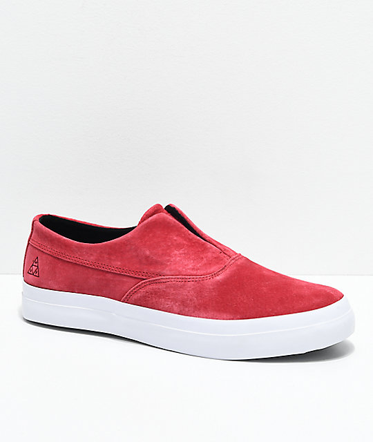 huf suede shoes
