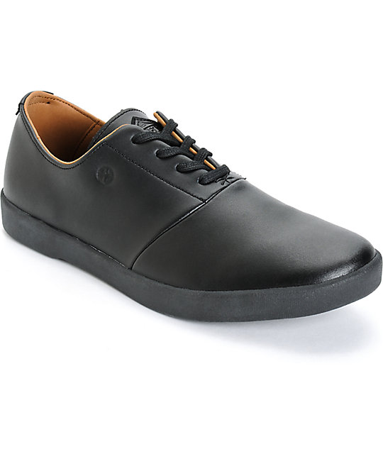 HUF Gillette Leather Shoes Zumiez