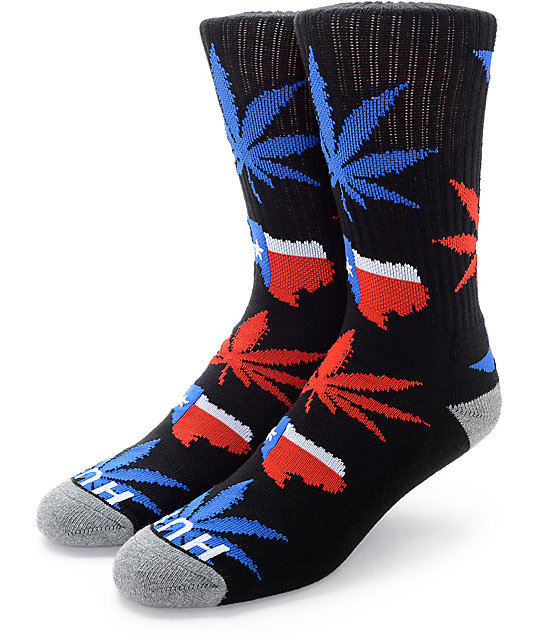 HUF Legalize Texas Crew Socks Zumiez
