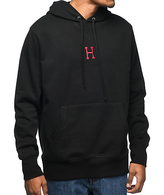 HUF State Black Hoodie Zumiez