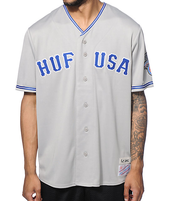 HUF - FOREVER BASEBALL JERSEY ハフ スケートボード 新しい可能性