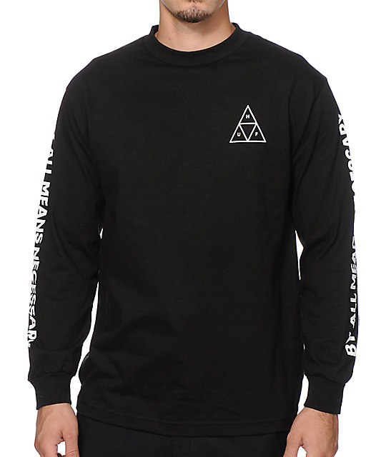 long sleeve huf shirt