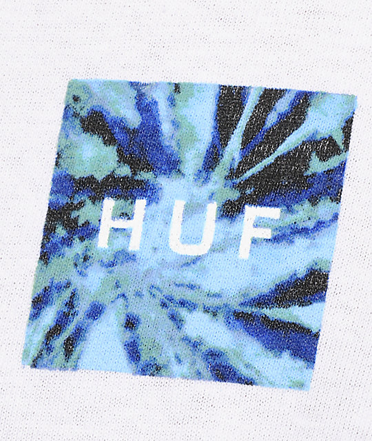 huf tie dye shirt