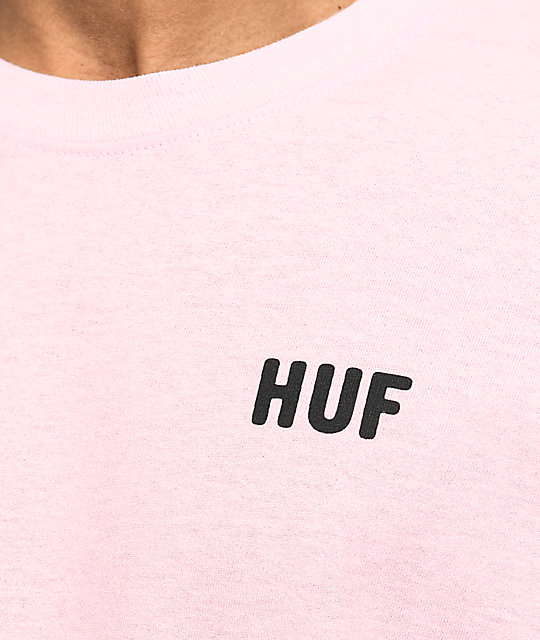 huf pink long sleeve