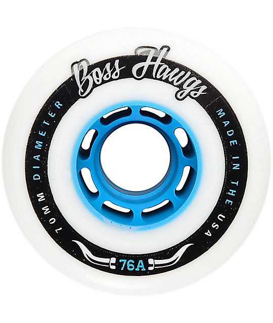 Hawgs 70mm 76a Boss Hawgs Blue Core Longboard Wheels Zumiez
