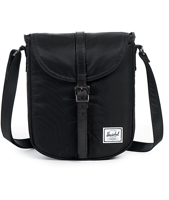 Herschel Supply Co Kingsgate Black Crossbody Bag at Zumiez PDP