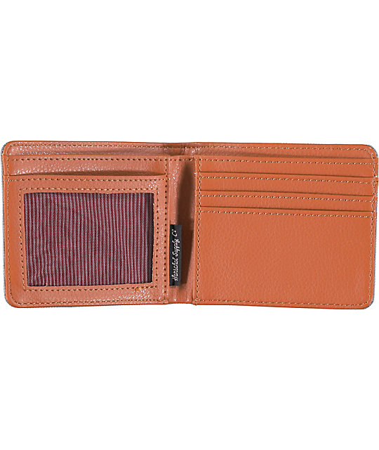 Herschel Supply Co. Hank Grey Bifold Wallet Zumiez