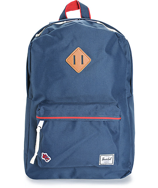 Herschel Supply Co. Heritage Hounds Navy 20L Backpack Zumiez