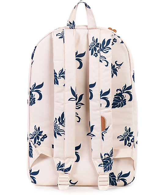 Herschel Supply Co. Heritage Mid Tropical Floral Print 14.5L Backpack