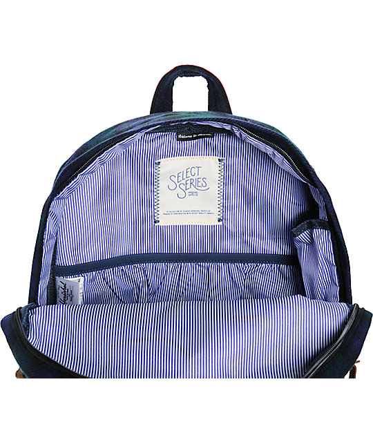 Herschel Supply Co. Heritage Watch Plaid 20L Backpack Zumiez