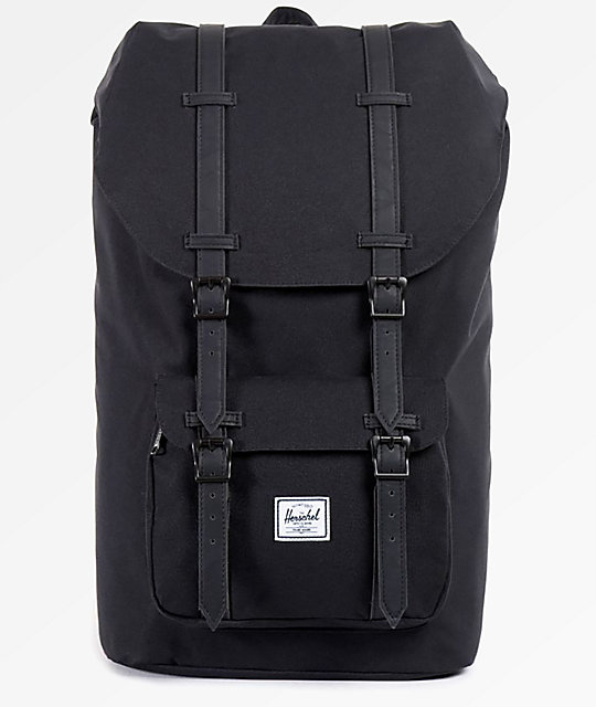 Herschel Supply Co. Little America Black & Black 25L Backpack Zumiez.ca