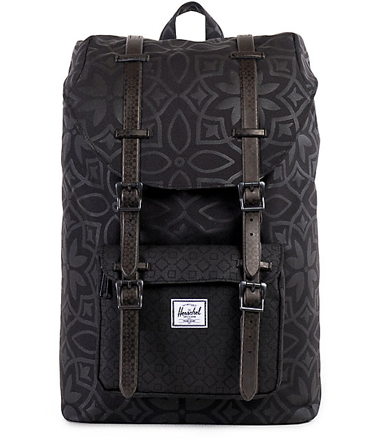 herschel supply co little america backpack black