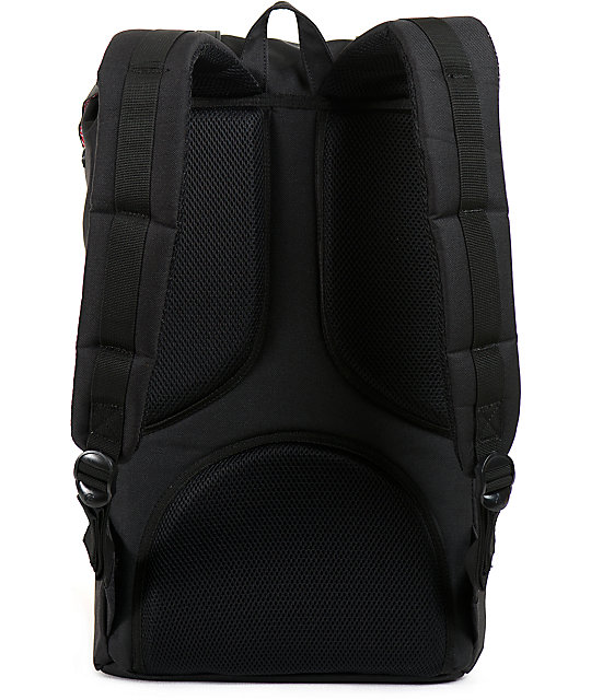 black herschel little america backpack