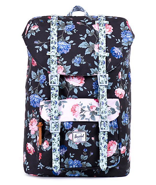 Herschel Supply Co. Little America Floral 14.5L Backpack Zumiez