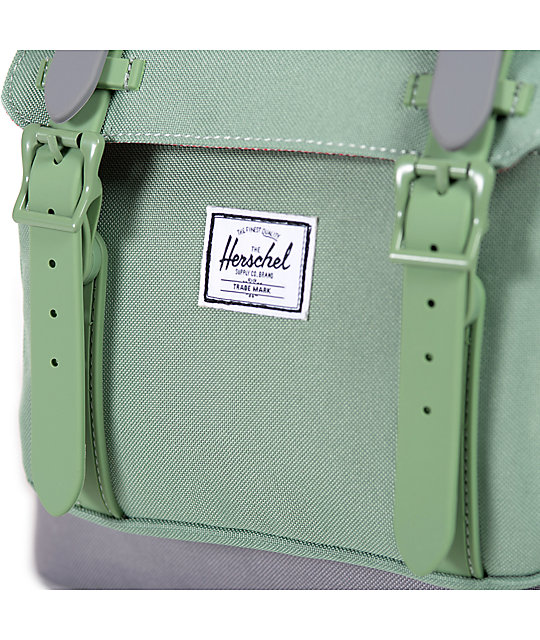 Herschel Supply Co. Little America Grey Foliage 23.5L Backpack Zumiez