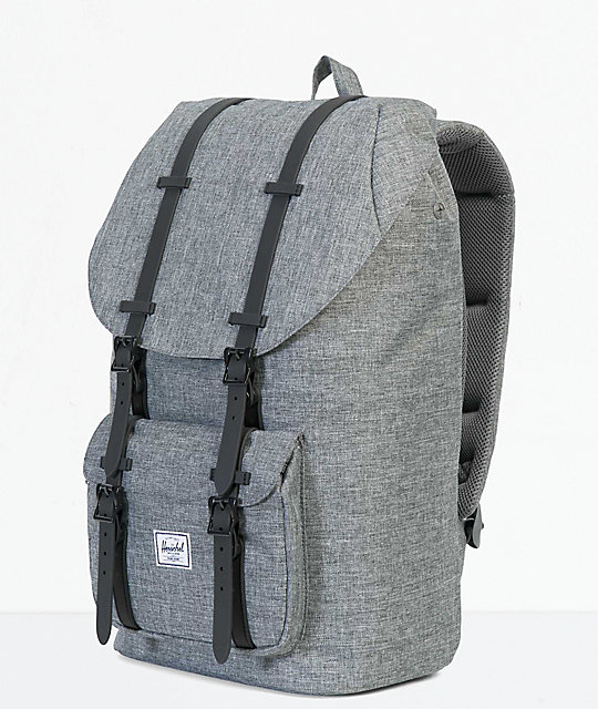 Herschel Supply Co. Little America Raven Crosshatch 25L Backpack