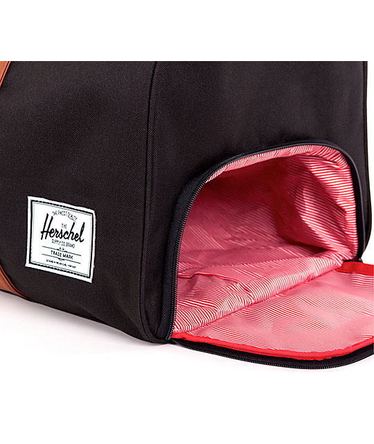 Herschel Supply Co. Novel Black Duffel Bag Zumiez