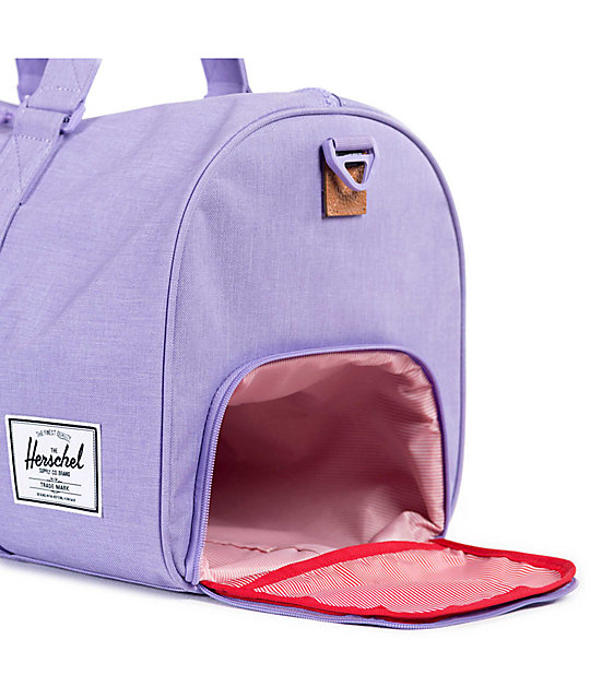 Herschel Supply Co. Novel Electric Lilac 39L Duffle Bag Zumiez