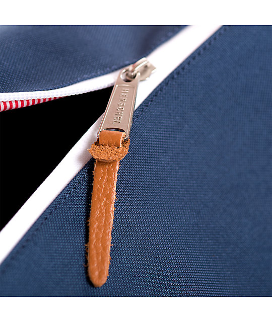 Herschel Supply Co. Novel Navy & Red 39L Duffle Bag Zumiez