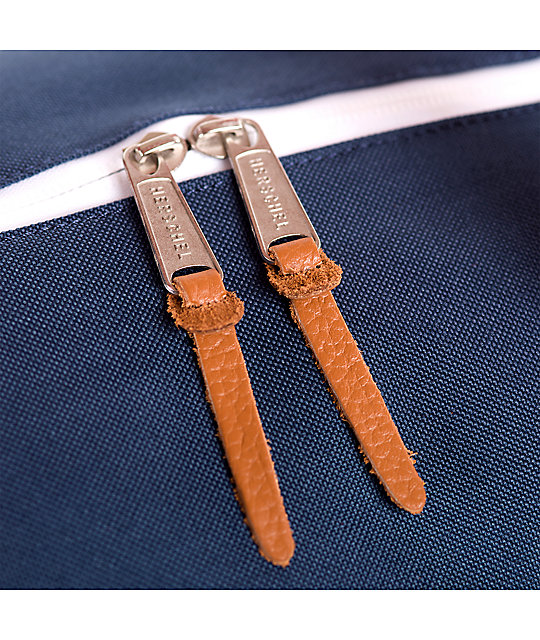 Herschel Supply Co. Novel Navy & Red 39L Duffle Bag Zumiez