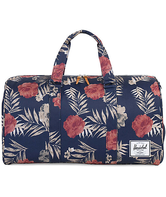 Herschel Supply Co. Novel Peacoat Floria Duffle Bag Zumiez