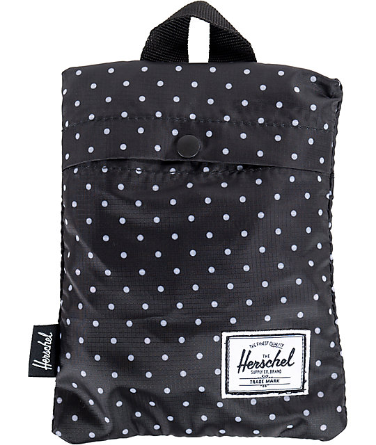 Herschel Supply Co. Polka Dot Packable Travel Tote Zumiez