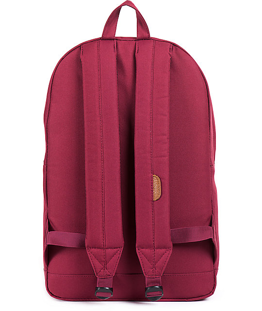 Herschel Supply Co. Pop Quiz Burgundy 20L Laptop Backpack Zumiez