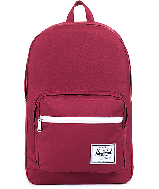 Herschel Supply Co. Pop Quiz Burgundy 20L Laptop Backpack Zumiez