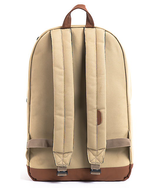 Herschel Supply Co. Pop Quiz Khaki Backpack Zumiez