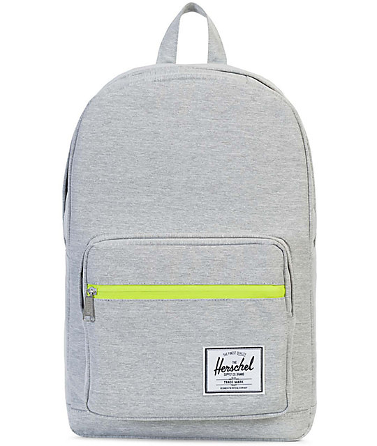 Herschel Supply Co. Pop Quiz Light Grey Crosshatch 22L Backpack Zumiez