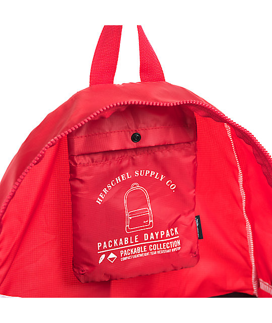 Herschel Supply Co. Red Packable Backpack Zumiez