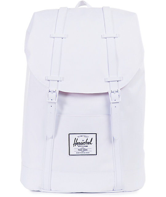 Herschel Supply Co. Retreat White 22L Backpack Zumiez
