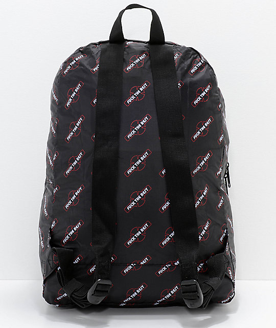 Herschel Supply Co. x Independent Black Packable Daypack 24.5L Backpack