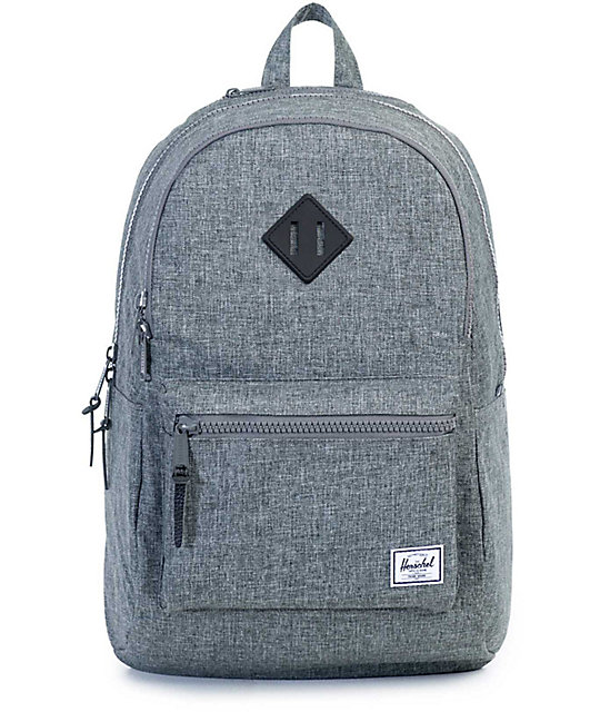 Herschel Supply Lennox Raven Crosshatch 26L Backpack at Zumiez PDP