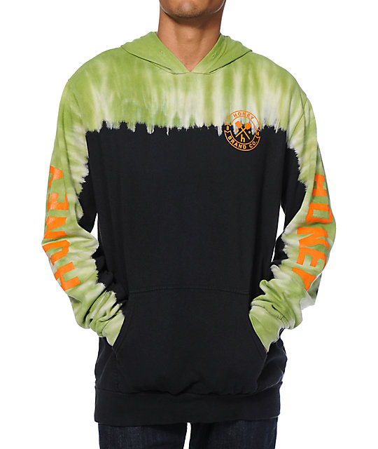 Honey Brand Co Street Bombers Tie Dye Hoodie