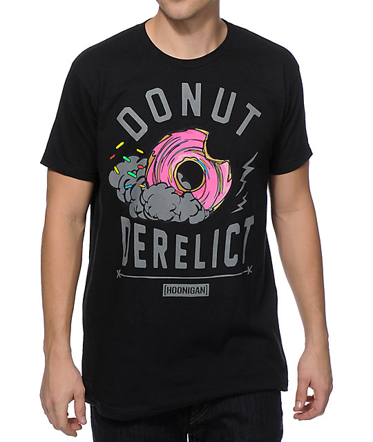 black donut shirt