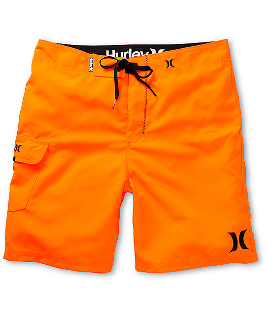 Hurley One & Only Orange 19 Board Shorts