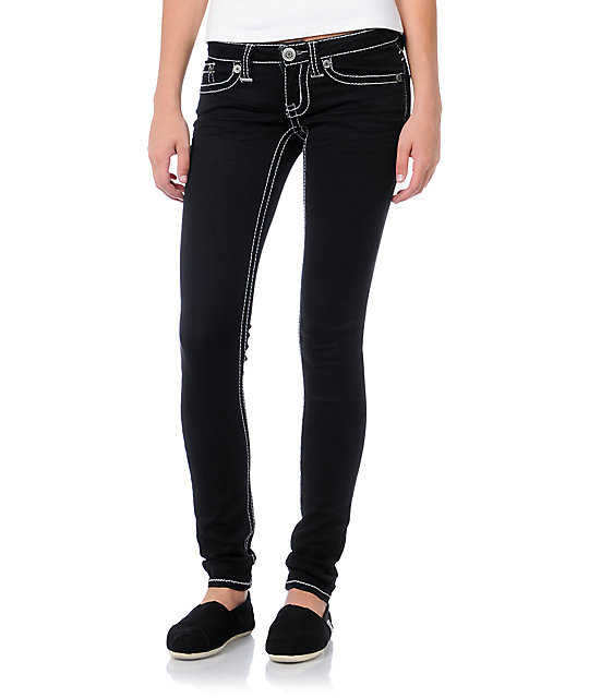 black work jeggings