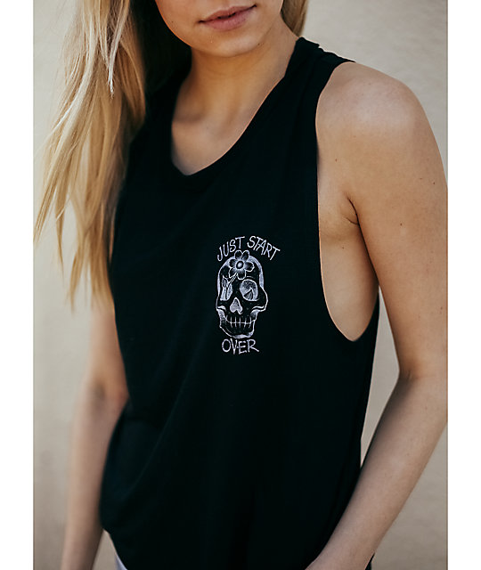 Imperial Motion Start Over Black Muscle Tank Top Zumiez