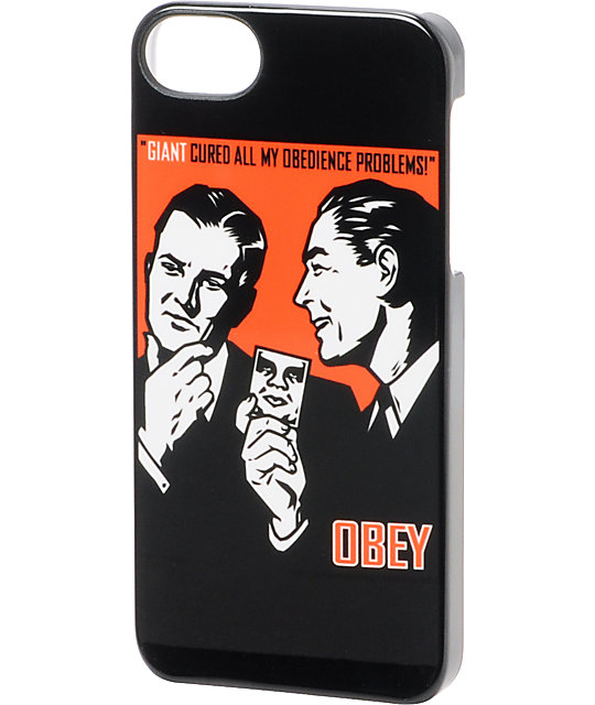 Incase x Obey Obedience Black iPhone 5 Case Zumiez