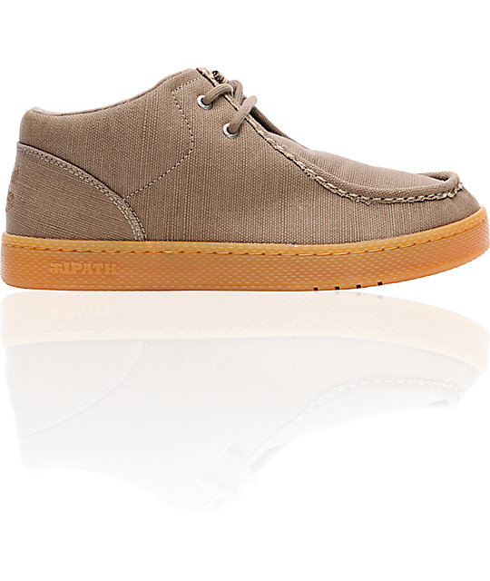 Ipath Cat Fossil Brown Natural Hemp Shoes