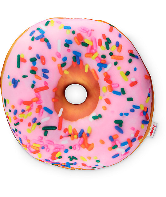 Iscream Donut Microbead Pillow Zumiez
