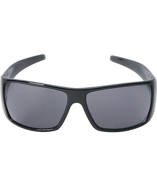 Jack Martin Argotron Matte Black & Grey Sunglasses Zumiez