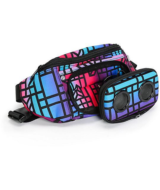 Jammypack Chubby Checker Speaker Fanny Pack Zumiez