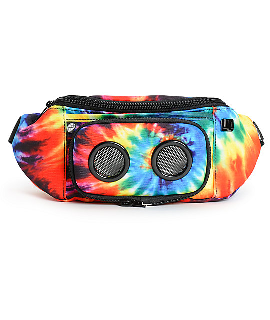 Jammypack Tie Dye Speaker Fanny Pack Zumiez